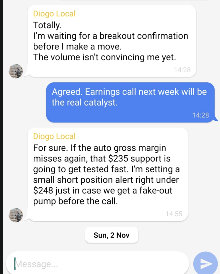 Chat discussion preview